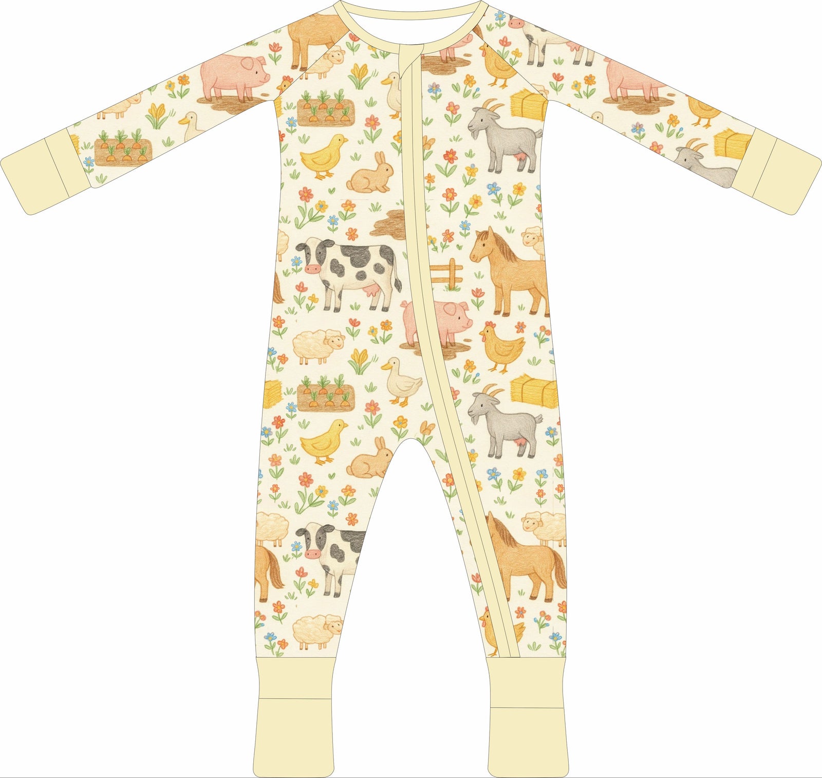 Pasture Pals Bamboo Zippy