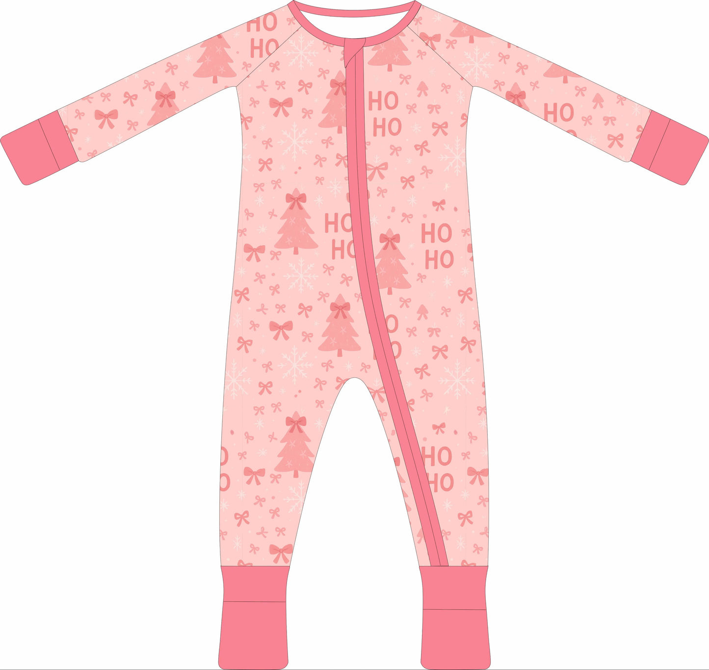 Merry and Pink Bamboo Zippy