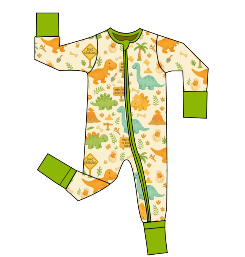 Dino Park Bamboo Zippy