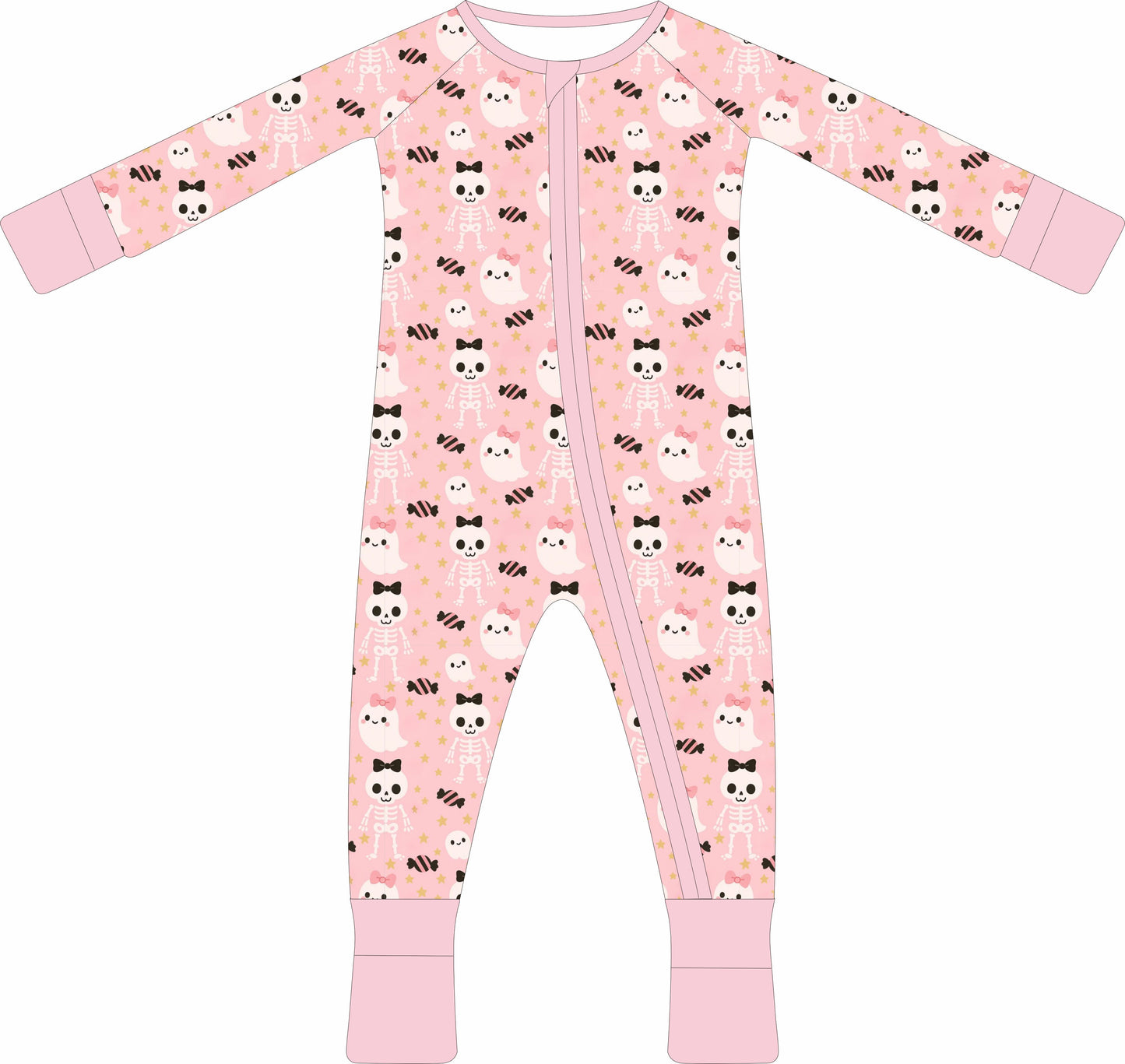 Bones & Bows Bamboo Zippy