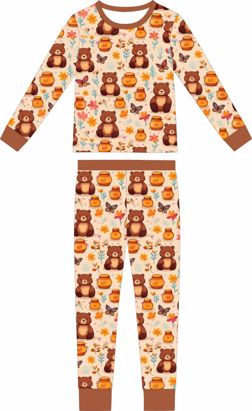 Honey Bears Bamboo 2-Piece Set