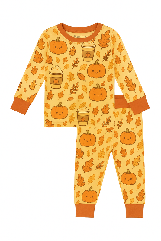 Falling for Lattes 2-Piece Bamboo Set