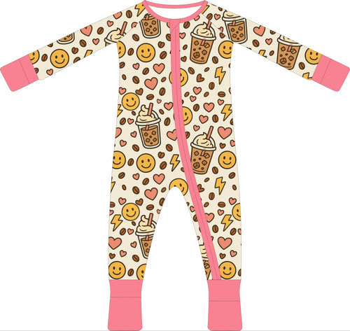 Coffee Cuties Bamboo Zippy