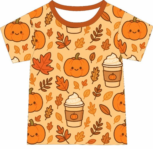 Falling for Lattes 2 Piece Bamboo Set