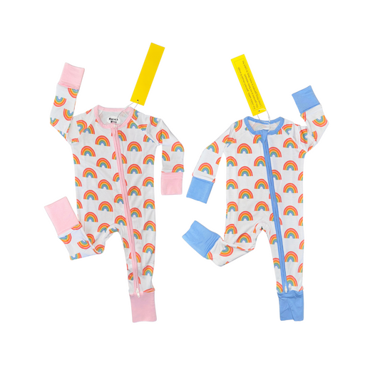 Rainbow Dreams Bamboo Zippy