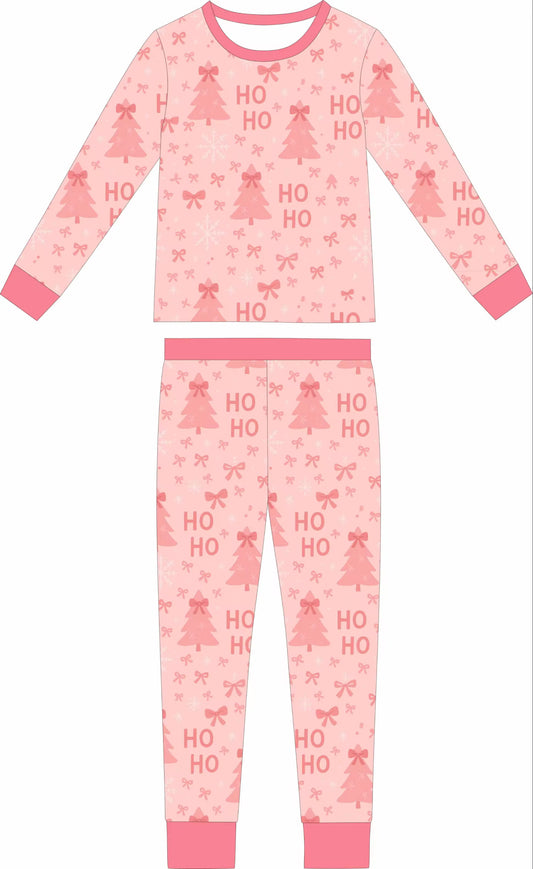 Merry and Pink 2-Piece Bamboo Set