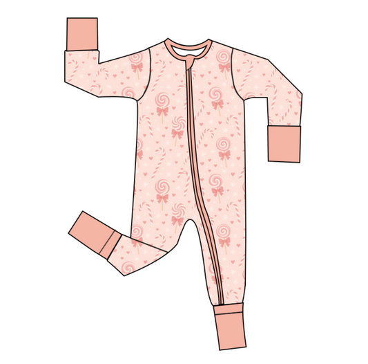 Lovely Lollipops Bamboo Zippy