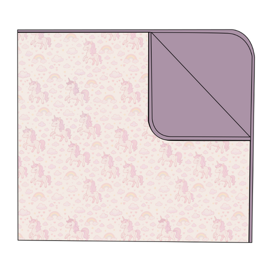 Unicorn Dreams Bamboo Blanket